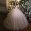 white princess wedding dress 1574-002