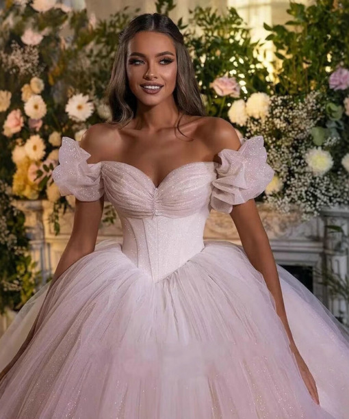 white princess wedding dress 1574-004